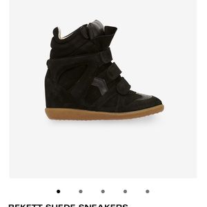 Isabel marant beckett black high tops